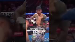 MARK MAGSAYO VS JULIO CEJA last round highlights 🥊 [upl. by Stiruc197]