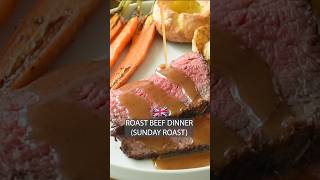 London calling for Sunday roast 🇬🇧 sundayroast roastbeef britishfood [upl. by Winnick]