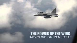 RTAF Gripen กองทัพอากาศไทย [upl. by Assyla]