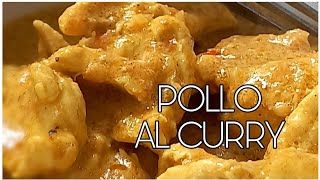 POLLO al CURRY fácil y rápido de hacer [upl. by Llevert]