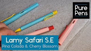 Lamy Safari Pina amp Cherry Blossom [upl. by Aimerej]