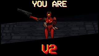 ULTRAKILL ACT I V2 ultrakill but you play as V2 [upl. by Faux]