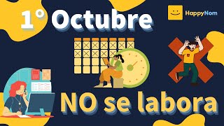 1ro de octubre NO se labora [upl. by Assilem]