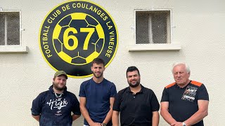 EPISODE 2 INTERVIEW DU CLUB DE COULANGES LA VINEUSE [upl. by Ilona]