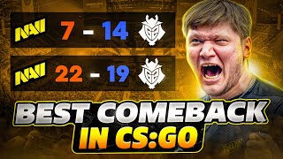 Greatest Comebacks in CSGO and CS 2 History [upl. by Suilienroc24]