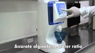 Dental Impression Alginate Machine MeasureMix Max Print [upl. by Neelyam]