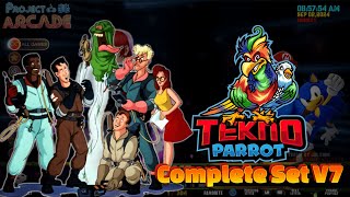 TeknoParrot Complete Set Version 7 Theme Addon  Project Arcade 30  RetroFE [upl. by Ylas967]