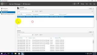 Windows Server 2016  How to use Server Manager and its features [upl. by Elephus]