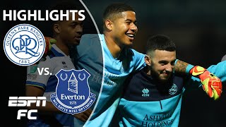 QPR takes down Everton in pens  Carabao Cup Highlights  ESPN FC [upl. by Nnire562]