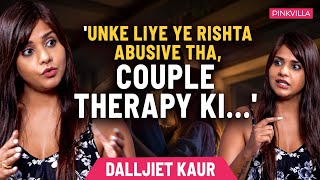 Dalljiet Kaur Opens Up on Separation from Nikhil Patel FIR Depression Wedding Son Shalin Bhanot [upl. by Nevins]