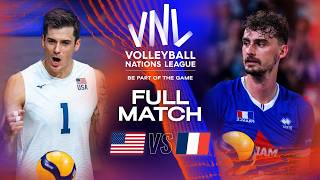 5Sets Battle for SemiFinal Spot 😳🏐 USA vs France  Quarter Finals  VNL 2023 [upl. by Miguelita]