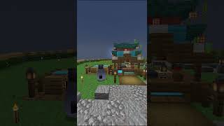 SMALL SHOP IN MINECRAFT HARDCORE TUTORIAL D minecraft gaming minecraftbuilding [upl. by Darby975]