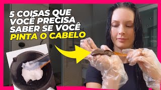 5 COISAS QUE VOCÊ PRECISA SABER SE VOCÊ PINTA O CABELO cabelo mais saudável bonito e brilhoso [upl. by Artap950]