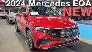 All NEW 2024 Mercedes EQA  Visual REVIEW Exterior [upl. by Akinohs]