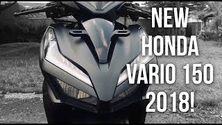 Review New Honda Vario 150 2018  67 Bahas Fitur Tampilan dan Test Ride New Honda Vario 150 2018 [upl. by Egide178]