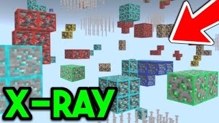 How To Xray In Minecraft Bedrock 120 Android IOS Windows 11 Xbox PS5 [upl. by Bonnie]