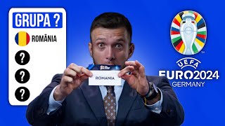 🔴LIVE🔴TRAGEREA LA SORTI EURO 2024  CU CINE PICA ROMANIA IN GRUPA [upl. by Tana]