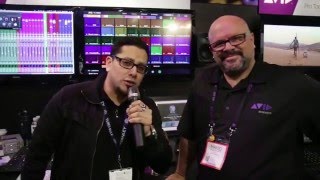 New from NAMM 2016  Avid Pro Tools Dock [upl. by Einnod941]