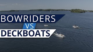 Bowrider and Deck Boat Pros and Cons [upl. by Svirad]