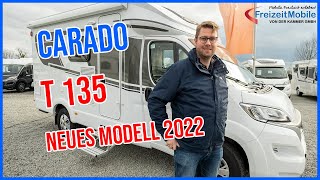 Carado T 135 Modell 2022  Kompaktes Reisemobil mit großartigem Raumgefühl [upl. by Ytsim]