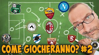 Come giocheranno le 20 squadre di serie A 20212022 parte 2 [upl. by Fording]