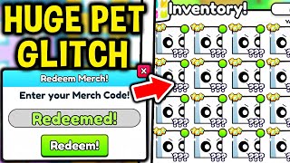 I FOUND This HUGE PET GLITCH and It BROKE Pet Simulator 99 [upl. by Rector]