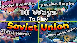 Every Way To Play The Soviet Union In Hearts of Iron 4 [upl. by Atwekk410]