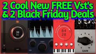 New FREE VSTs amp Black Friday Deals  Slate Digital Bogren Digital BSA Silencer Heatwave BDH5169 [upl. by Ailed]