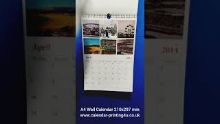 A4 wall Calendar for the year 2019 [upl. by Jacqui529]