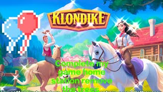 Klondike adventures complete the home station remove all mountain and trees 🌴🌴 [upl. by Juback622]