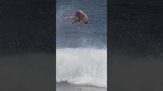 Kailani High KickOut surfing surfingbali surfers [upl. by Olly]