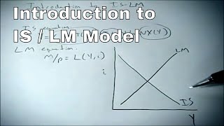 Introduction to IS LM model [upl. by Lipski145]