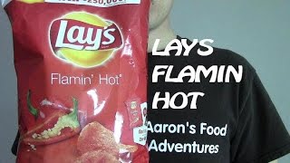 Lays Flamin Hot Chips  Spicochist Reviews [upl. by Treacy]