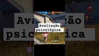 Avaliação psicológica  freefirememes audioengraçado foryou [upl. by Viviyan]