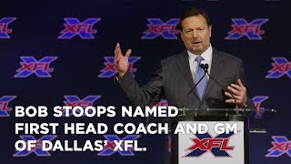 Former Oklahoma coach Bob Stoops officially named first head coachGM of Dallas XFL franchise [upl. by Enilarak12]