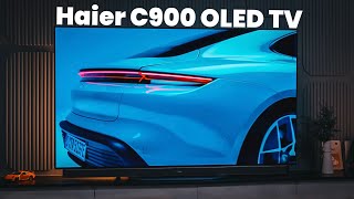 Haier C900 OLED Google TV Flagship TV at a Lower Cost  Harman Kardon Builtin Soundbar [upl. by Ariay795]