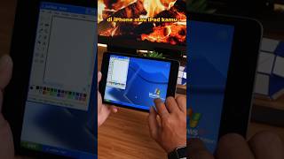 Saya coba pasang Windows XP di iPad [upl. by Atteroc345]