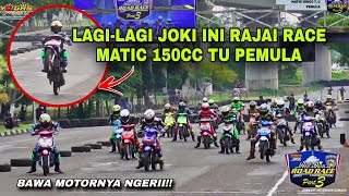 PERSAINGAN SENGIT‼️MATIC 150CC TU PEMULA WEST JAVA ROADRACE PART 3 CIMAHI [upl. by Ahsienor]