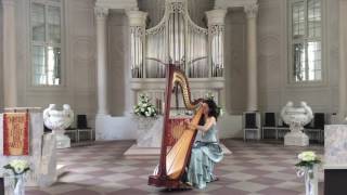 PI Tchaikovsky  Dance of the Sugar Plum Fairy from quotThe Nutcrackerquot Ekaterina Afanasieva Harp [upl. by Cordell]