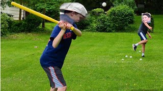 Wiffle Ball Tournament In Backyard [upl. by Ativla]