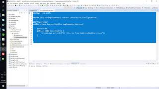 SpringFramework 27 Interface and Multiple Implementation class using Qualifier Annotation [upl. by Nyhagen]