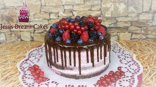 Naked Cake mit Mascarponecreme und FrüchtenSchokotraum mit Beeren [upl. by Palmer]