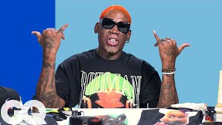 10 Things Dennis Rodman Cant Live Without  GQ [upl. by Burck240]