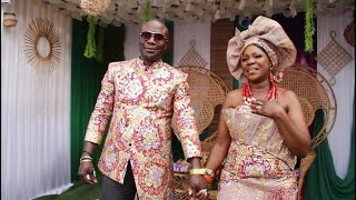 Mariage coutumier de Jiclaime coiffure amp Serge Nkounkou à Brazzaville [upl. by Blanchard]