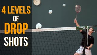 4 Types of Dropshots from Beginner to Pro [upl. by Kiernan548]