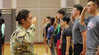 New US Army Recruits Prepare for Basic Training [upl. by Jocko]