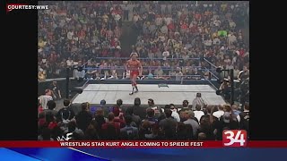 Wrestling Star Kurt Angle Coming to Spiedie Fest [upl. by Leta]