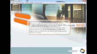 Generación del depósito digital de las cuentas anuales desde CAISOC software Sociedades [upl. by Galen]