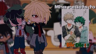 Class 1A React to BakuDeku 🧡💚  BnhaMha  Bkdk  Jealous Kiri [upl. by Etnod275]