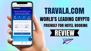 How to INSTALL Travalacom App  Travel using CRYPTO  24 APY INTEREST  Book Hotels  Review [upl. by Aisatal]